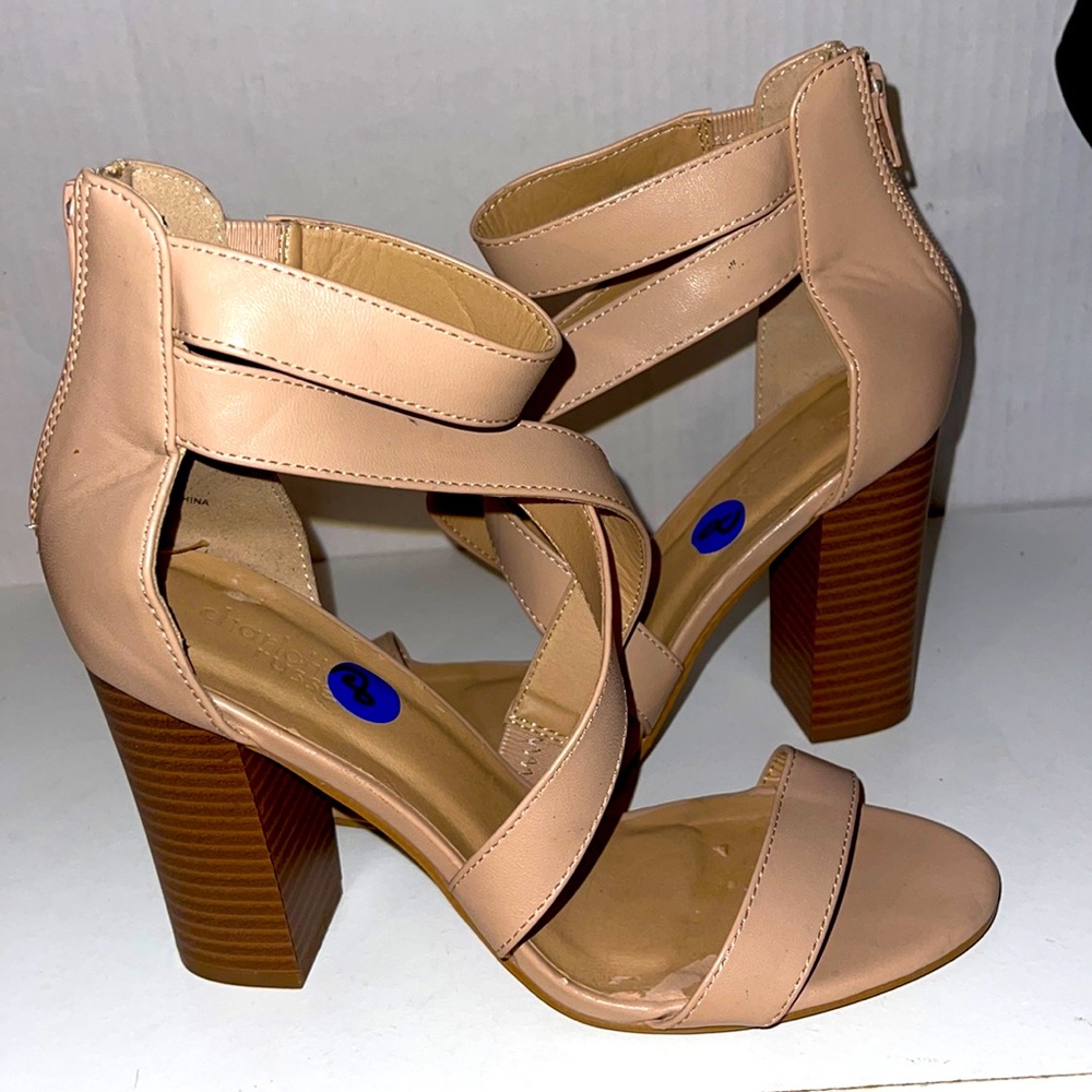 CHARLOTTE RUSSE BLOCK HEELS